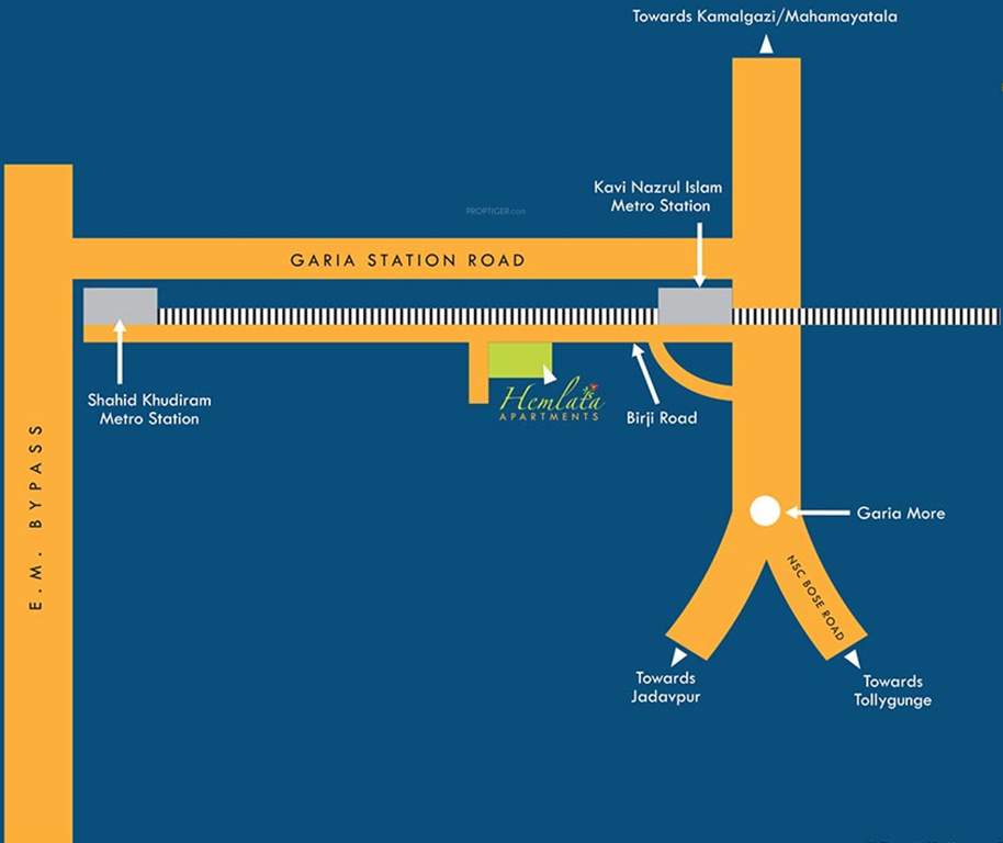  hemlata Images for Location Plan of SGA Projects And Ventures Hemlata