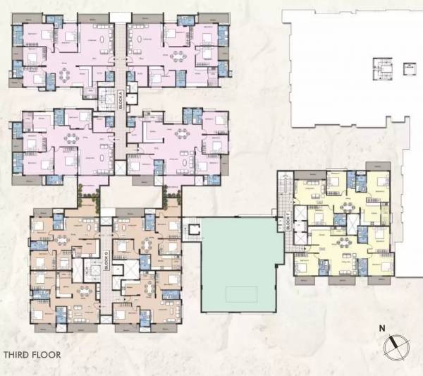  kings-court Block 8 Cluster Plan