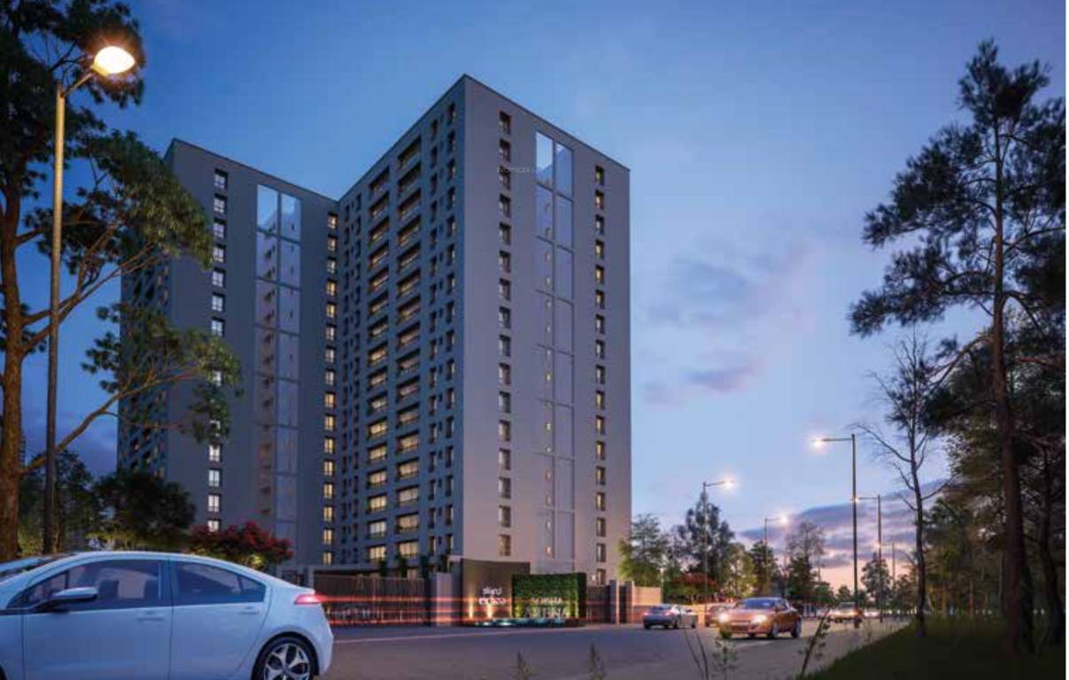  arena the square and pebble court Elevation