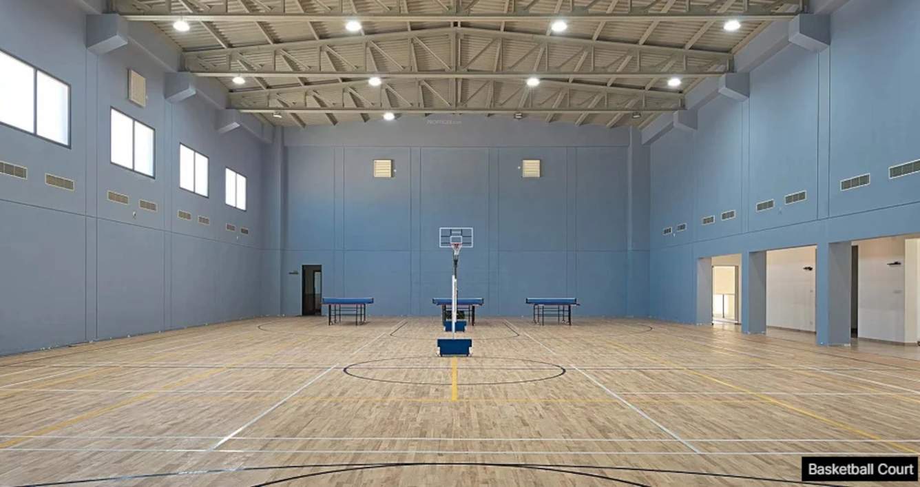  arena the square and pebble court Basketball Court