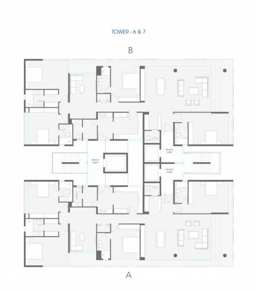  one-74 Tower VI & VII Cluster Plan
