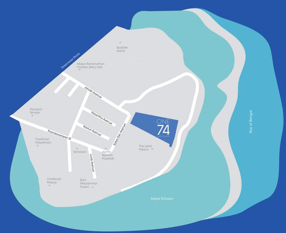  one 74 Location Plan