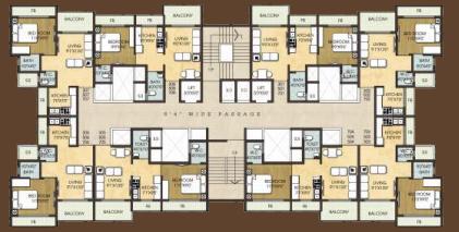  elita Akshar Elita Cluster Plan