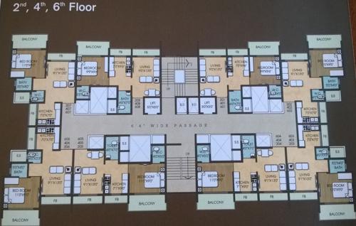  elita Images for Cluster Plan of Akshar Elita