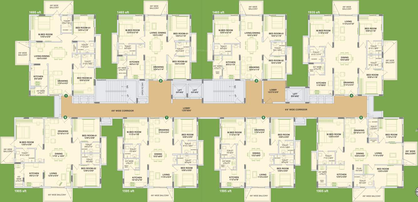  palm woods Images for Cluster Plan of Alekhya Palm Woods