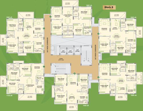 Images for Cluster Plan of Alekhya Palm Woods palm-woods Images for Cluster Plan of Alekhya Palm Woods