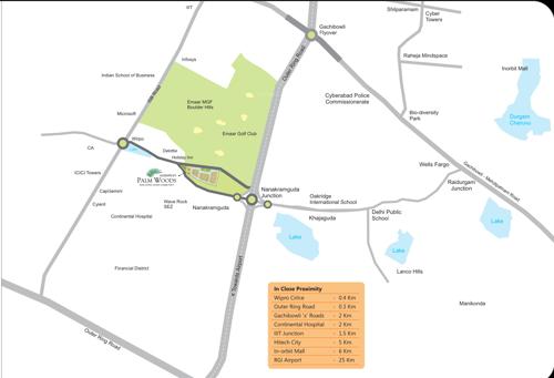 Images for Location Plan of Alekhya Palm Woods palm-woods Images for Location Plan of Alekhya Palm Woods