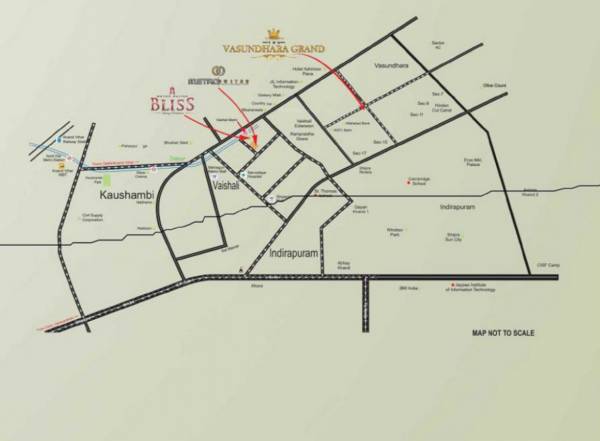 Location Plan metro-suites-bliss Location Plan