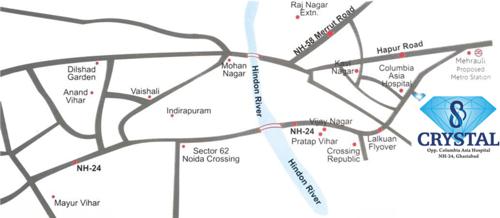 Images for Location Plan of SB Crystal crystal Images for Location Plan of SB Crystal