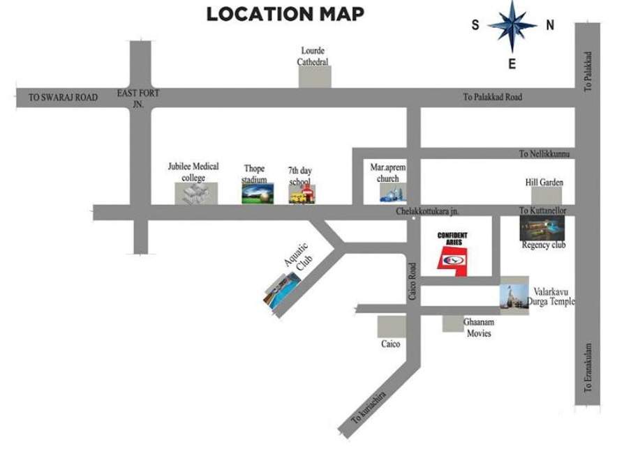  aries Images for Location Plan of Confident Aries