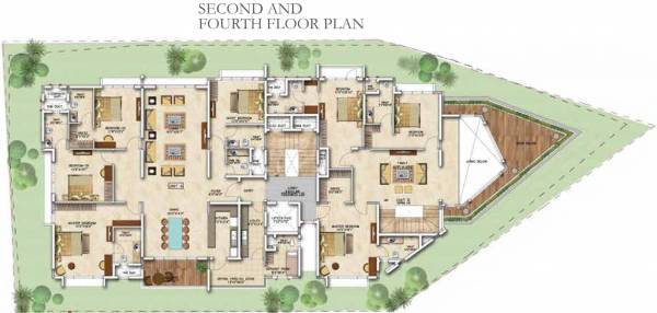 Images for Cluster Plan of Salarpuria Sattva Casa Crescent