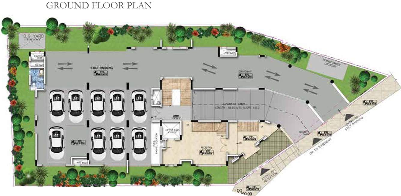 Images for Cluster Plan of Salarpuria Sattva Casa Crescent