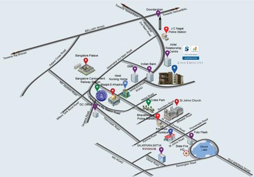  casa-crescent Images for Location Plan of Salarpuria Sattva Casa Crescent
