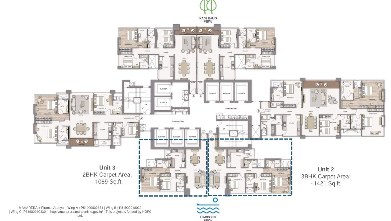 aranya Piramal Aranya Cluster Plan