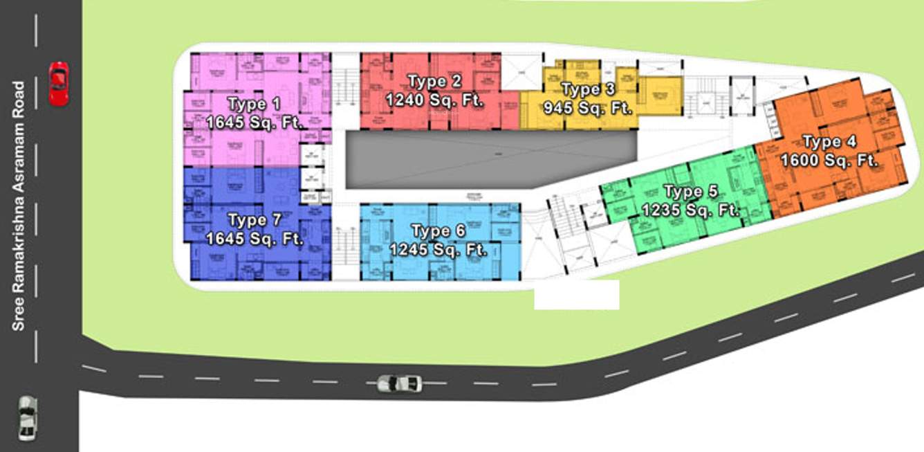 Images for Layout Plan of Mookambika Bamboo Waves