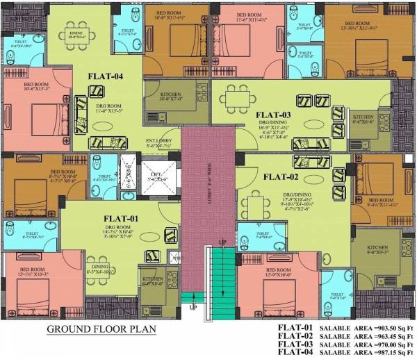 Images for Cluster Plan of Shubh Anjani Heights