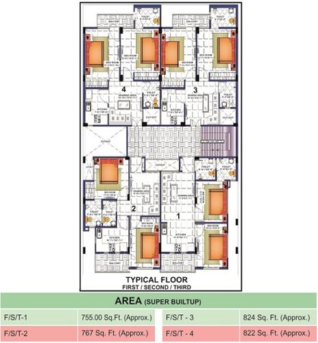  enclave Images for Cluster Plan of Shubh Enclave