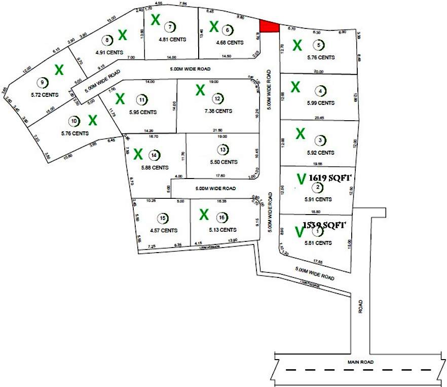 Images for Layout Plan of Jos Green Symphony Villas