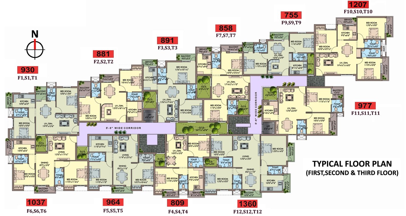 Images for Cluster Plan of PG Crescent Park