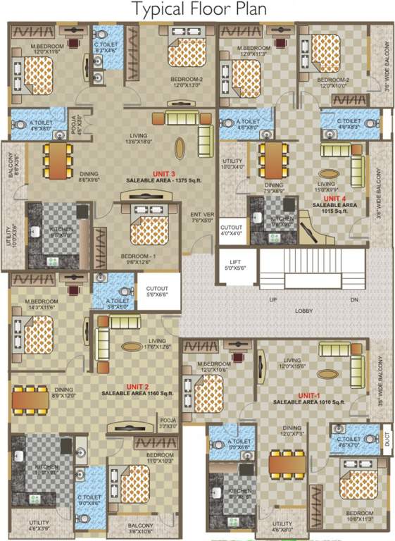 Images for Cluster Plan of Asrithas Blossom