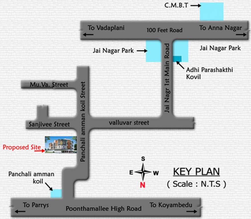 Images for Location Plan of Ashvar Manvitha