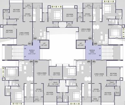 Images for Cluster Plan of Ratna Pride Images for Cluster Plan of Ratna Pride