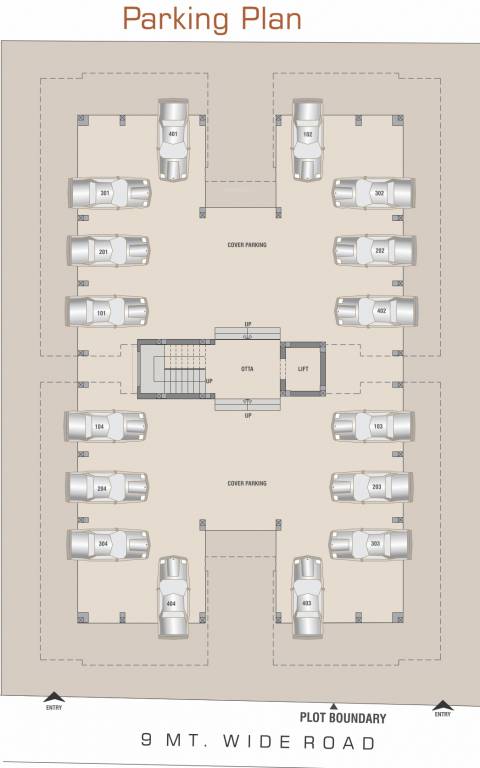 Images for Cluster Plan of Shreenath Shikhar