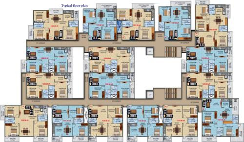  nakshatra Images for Cluster Plan of SLV Nakshatra
