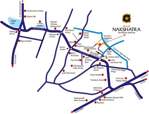  nakshatra Images for Location Plan of SLV Nakshatra