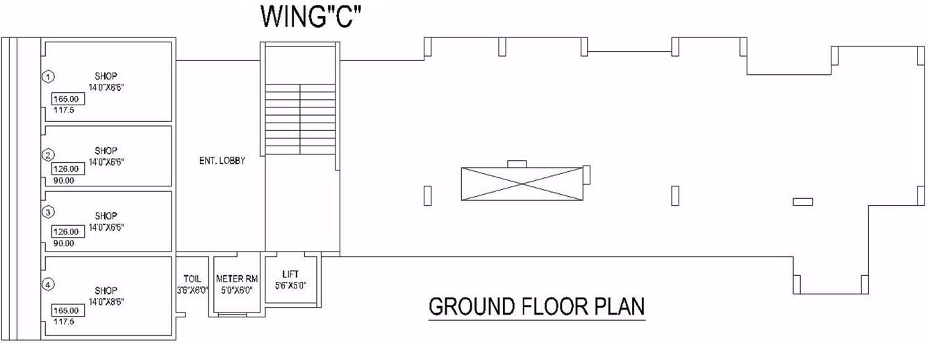 heights Images for Cluster Plan of Om Heights