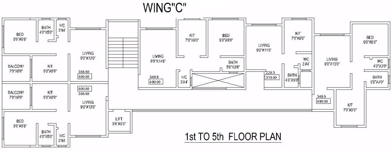 heights Images for Cluster Plan of Om Heights