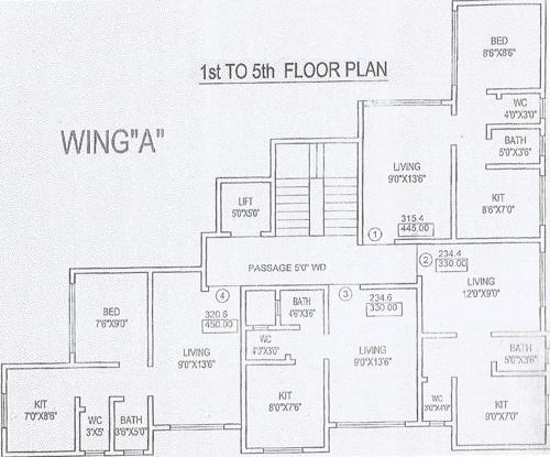 Images for Cluster Plan of Om Heights heights Images for Cluster Plan of Om Heights