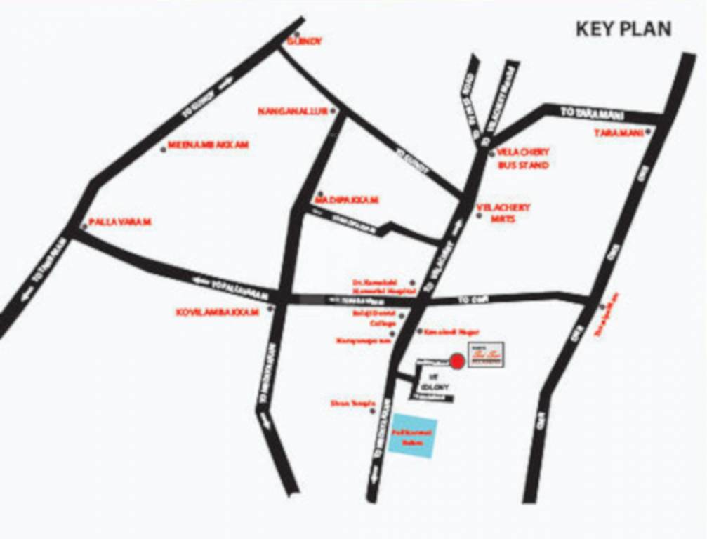  sri sai Location Plan