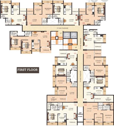 Images for Cluster Plan of Akshar Atmiya Luxuria Images for Cluster Plan of Akshar Atmiya Luxuria