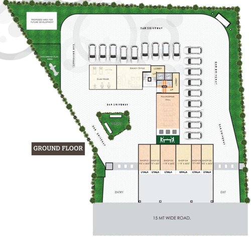 Images for Cluster Plan of Akshar Atmiya Luxuria Images for Cluster Plan of Akshar Atmiya Luxuria