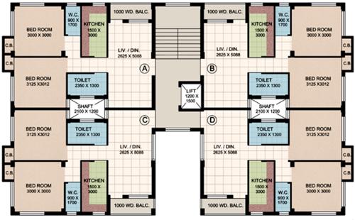 Images for Cluster Plan of Roytech Group 100 Ajanta Road