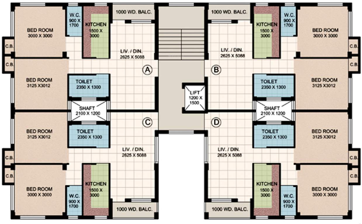 Images for Cluster Plan of Roytech Group 100 Ajanta Road