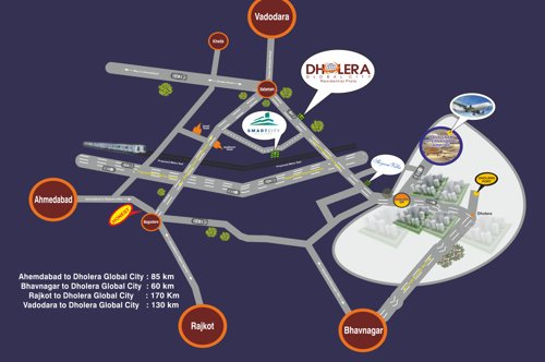 dholera-global-city Location Plan