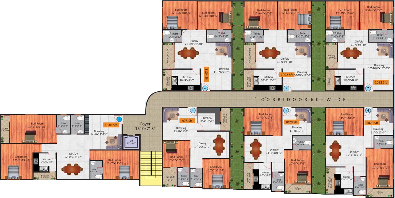 Images for Cluster Plan of Shamshiri Bandlaguda