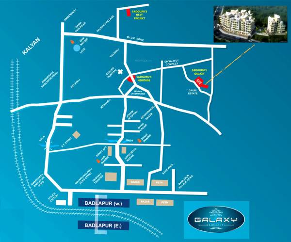 Images for Location Plan of Sadguru Galaxy