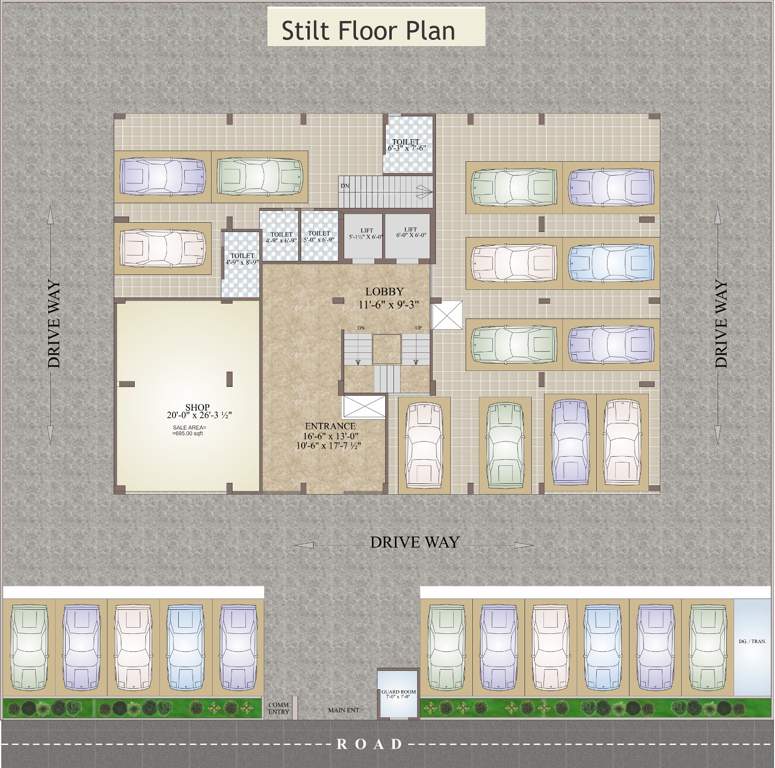  emerald Images for Cluster Plan of Gem Buildhomes Emerald