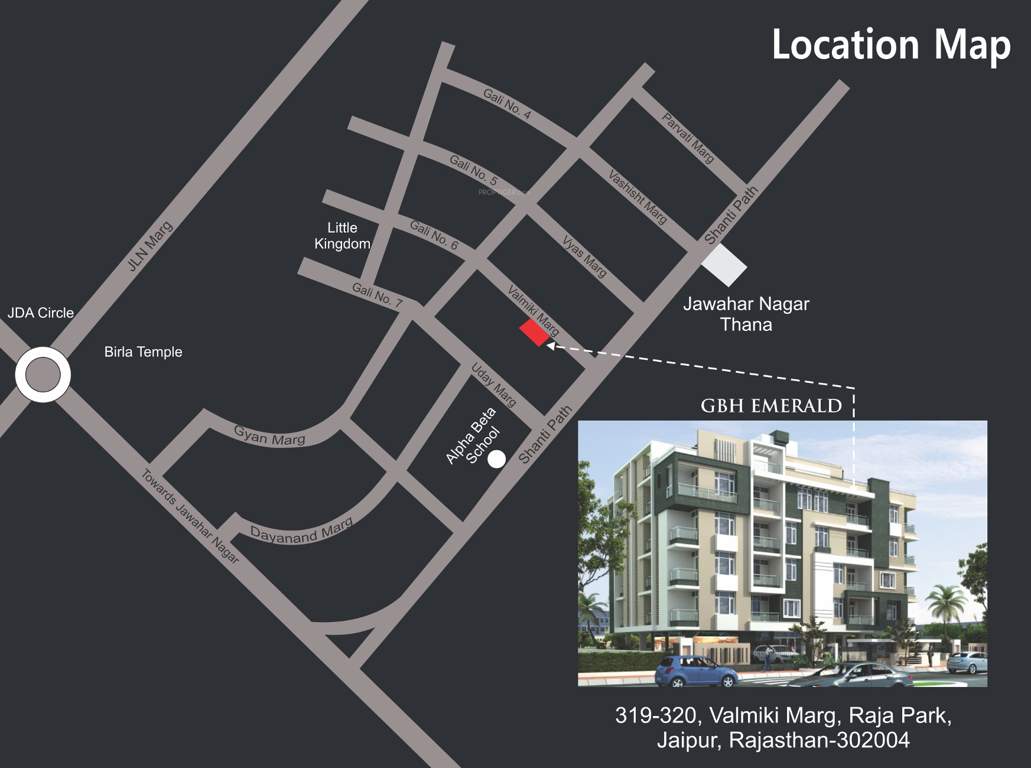  emerald Images for Location Plan of Gem Buildhomes Emerald