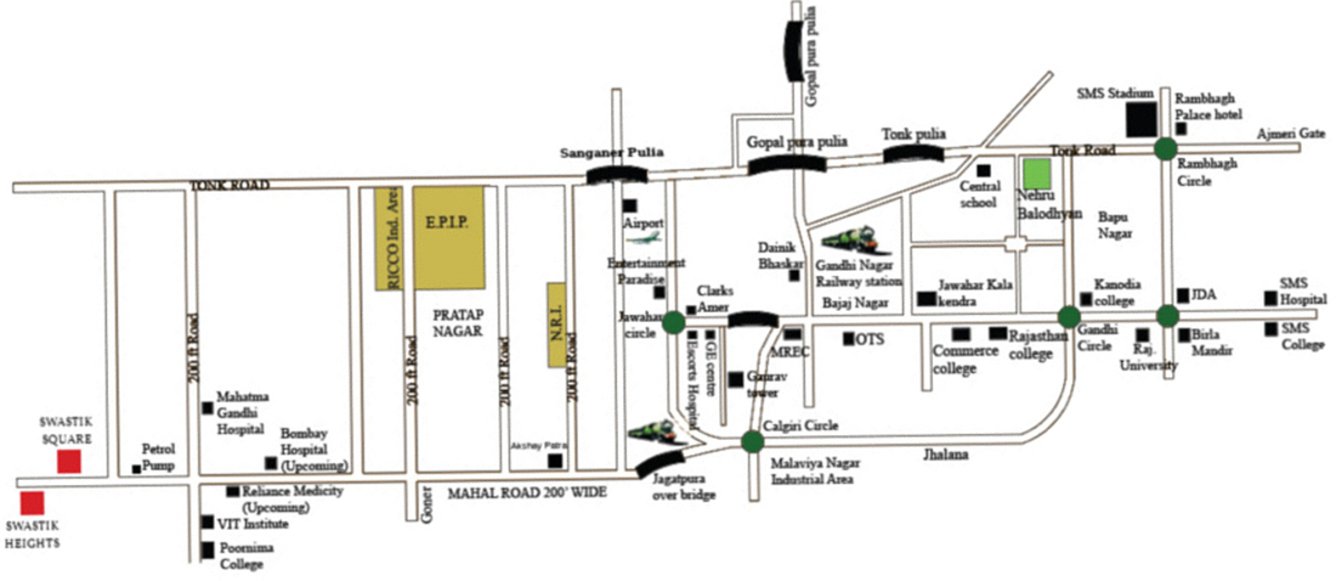 Images for Location Plan of Swastik Dream Developers Square