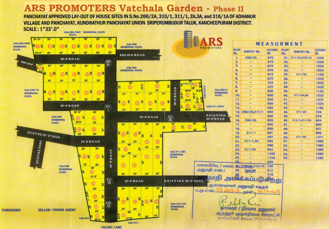 Images for Layout Plan of ARS Vatchala Garden Phase 2
