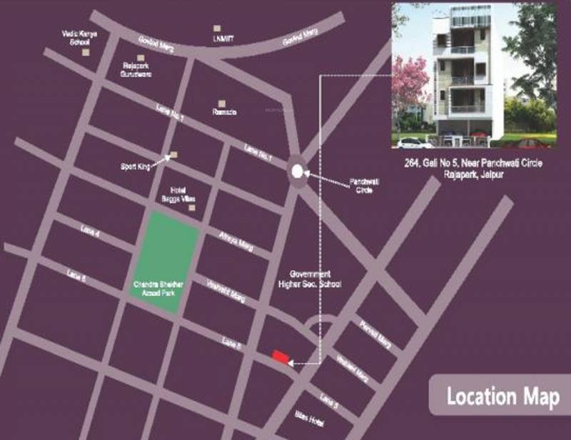Images for Location Plan of Icarus Usha Residency