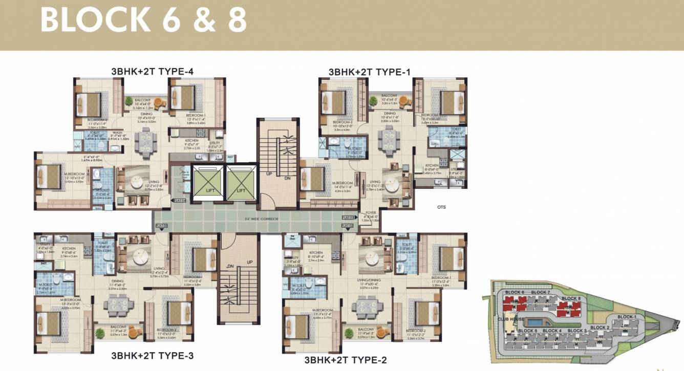 Images for Cluster Plan of Mahaveer Celesse