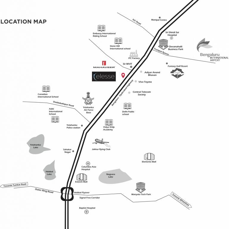 Images for Location Plan of Mahaveer Celesse