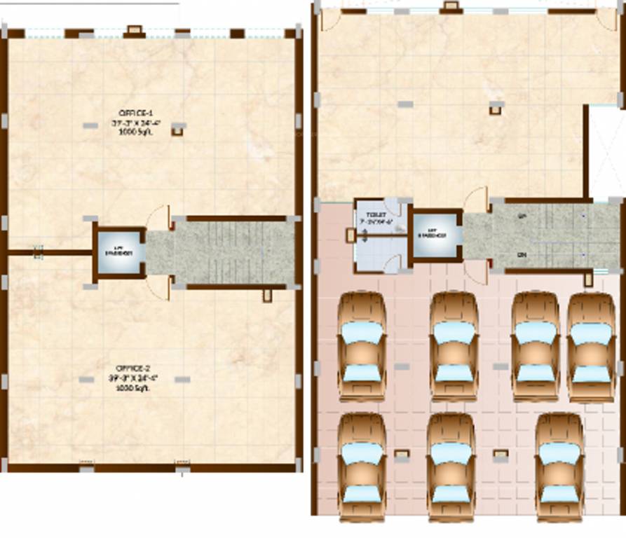 Images for Cluster Plan of Swastik Dream Developers Heights