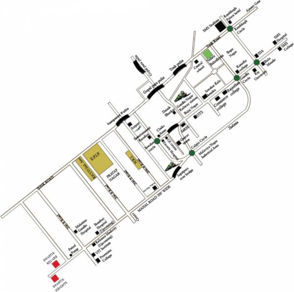 Images for Location Plan of Swastik Dream Developers Heights
