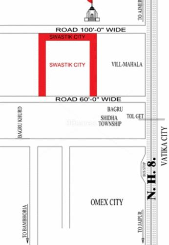 Images for Location Plan of Swastik City Phase II city-phase-ii Images for Location Plan of Swastik City Phase II